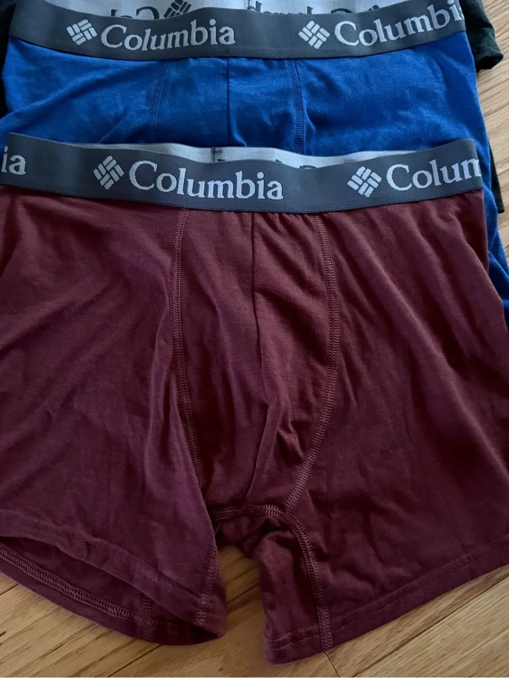 Columbia jersey knit men’s boxer briefs M